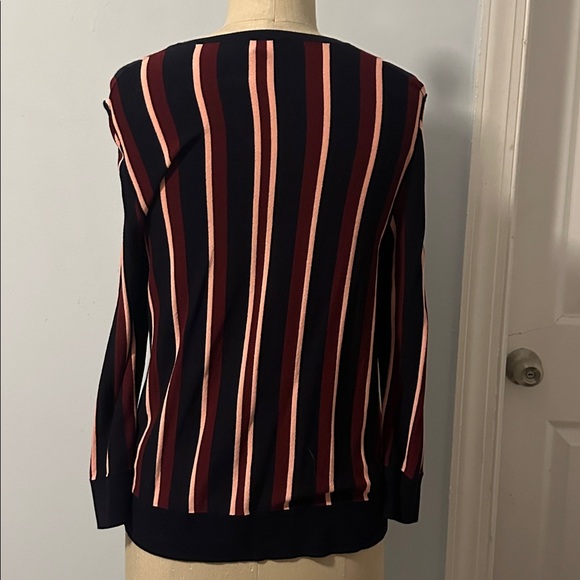 Ann Taylor Striped Cardigan - Picture 3 of 6